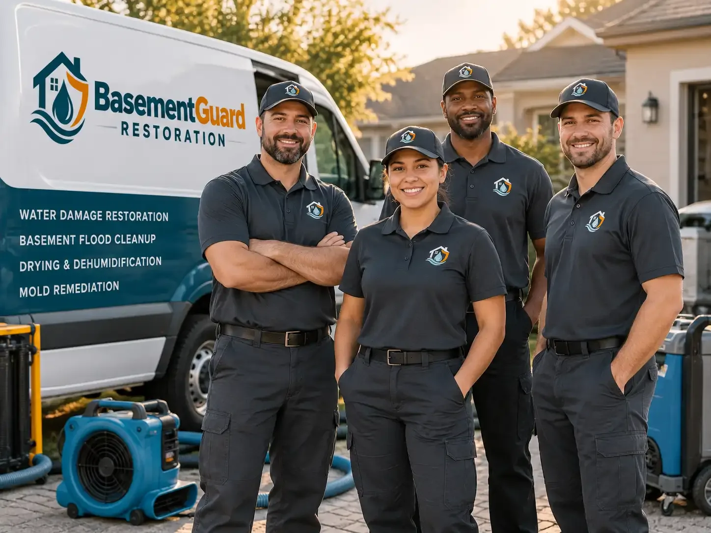 Basement Water Damage Restoration company in Converse, LA
